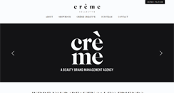 Desktop Screenshot of cremecollective.com